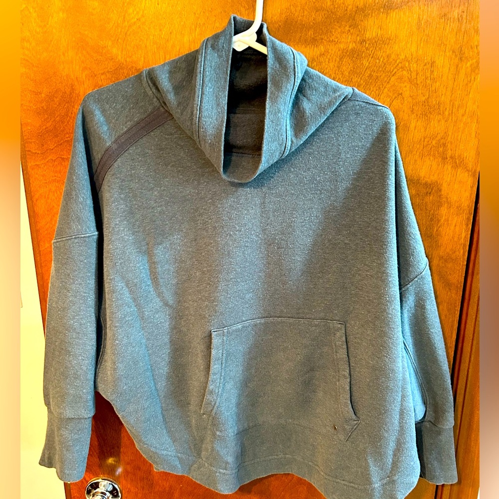 Prana size small oversized cowl neck sweatshirt